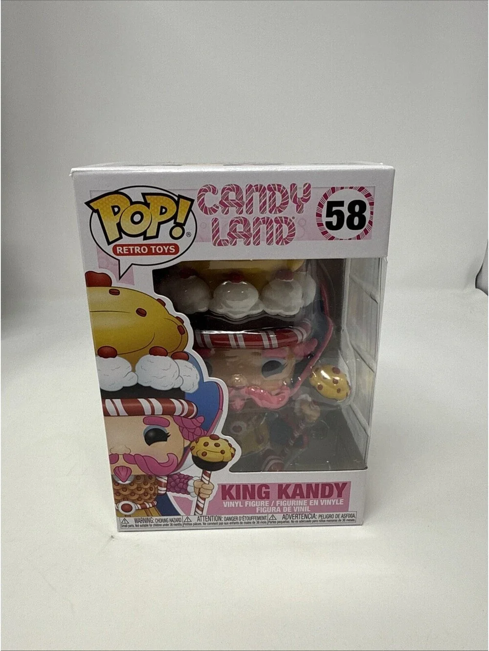 Funko Pop Retro Toys Candyland King Kandy #58